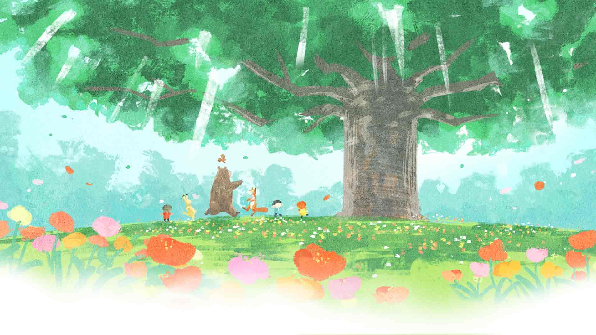 絵本背景
