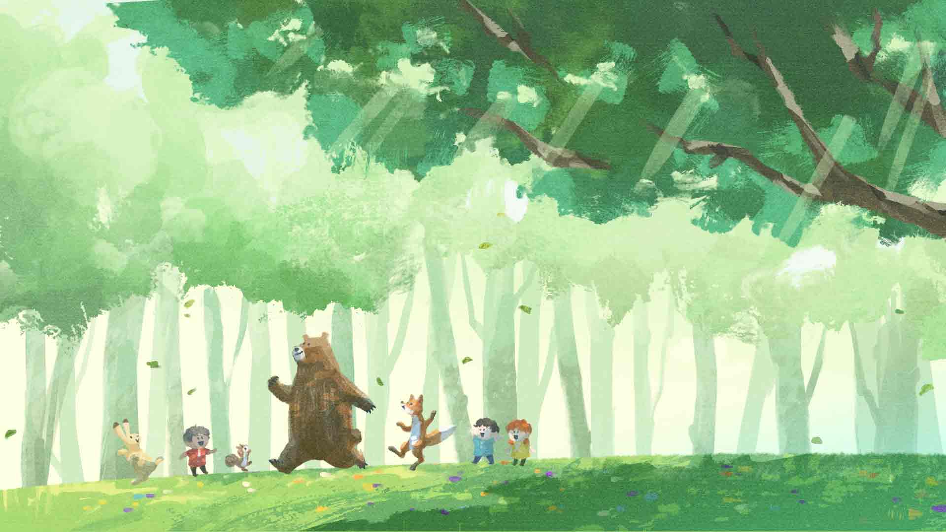 絵本背景