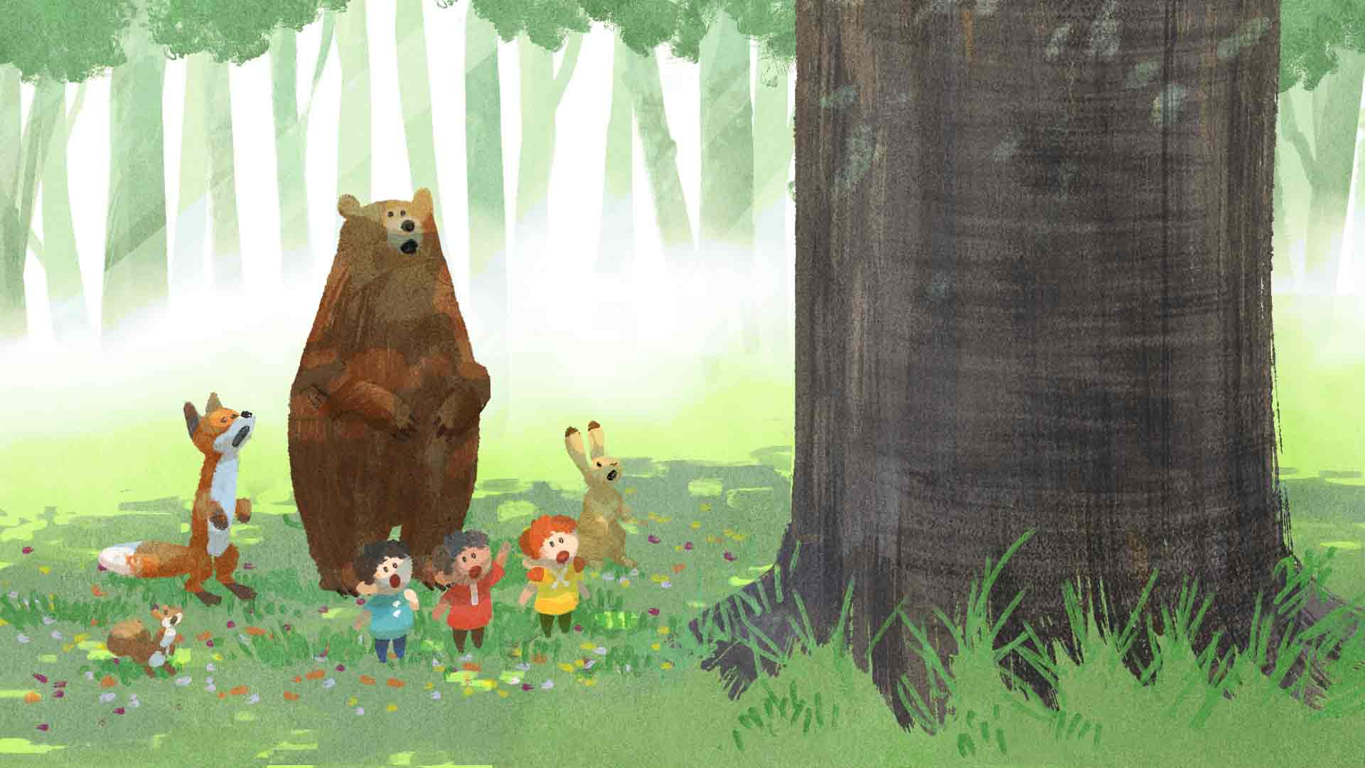 絵本背景
