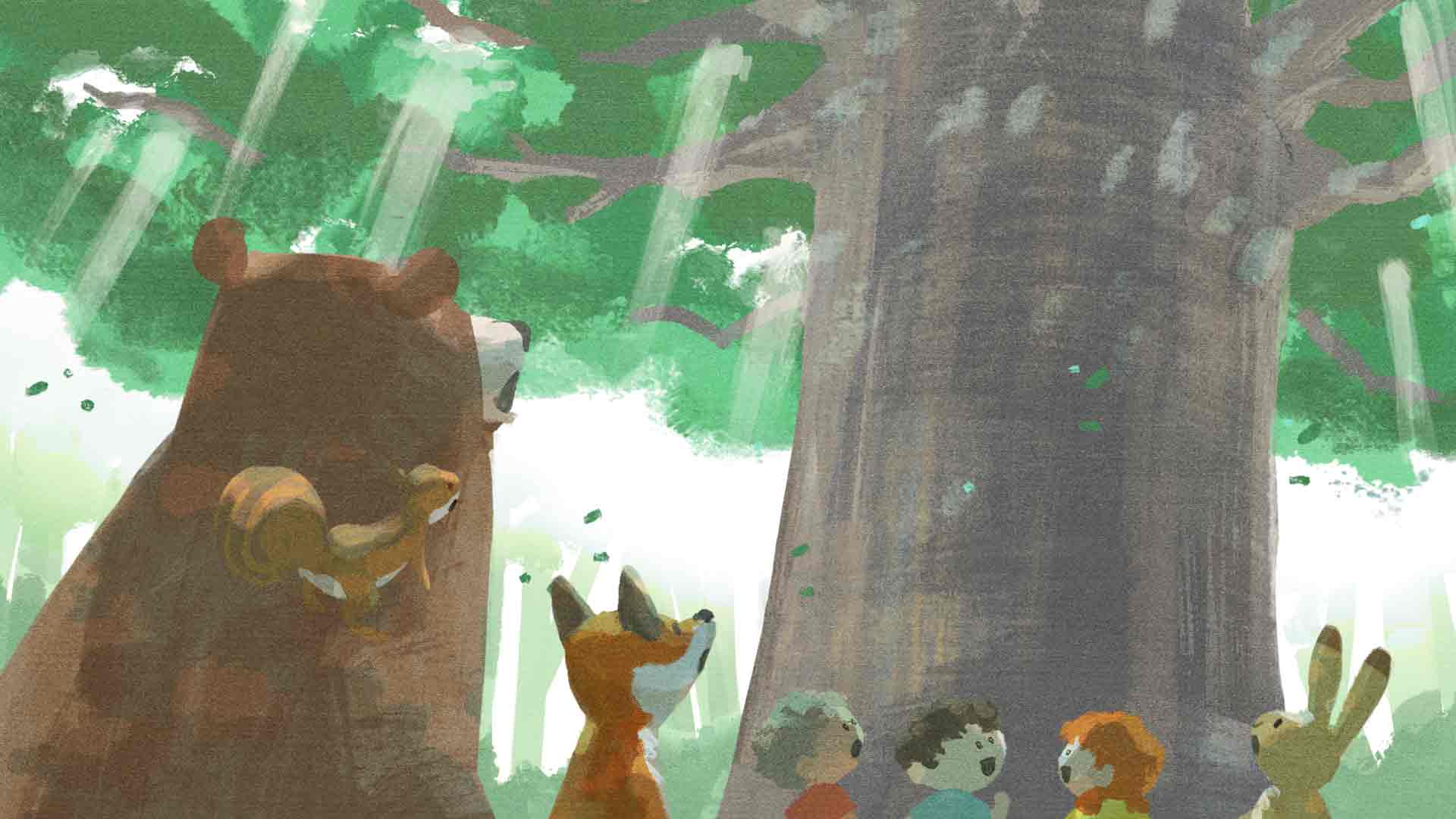 絵本背景